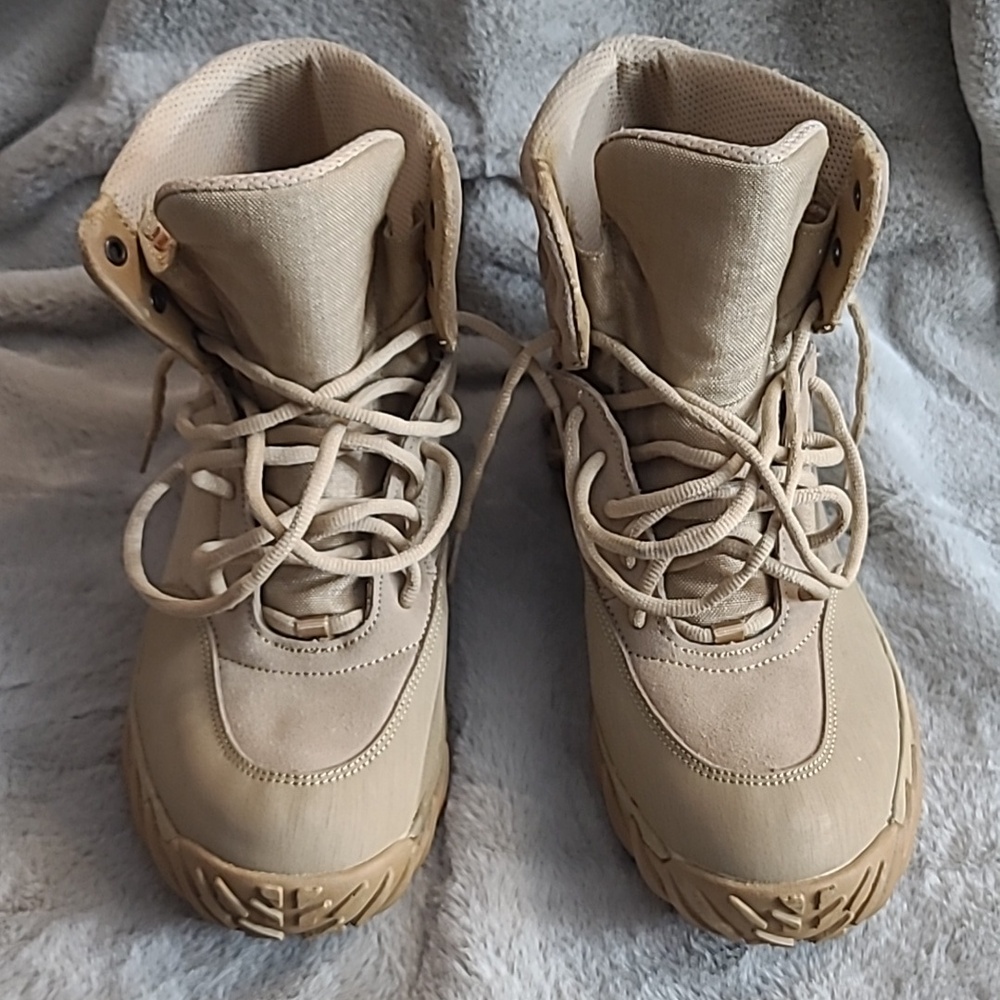 Desert Combat Tactical Boots Moto Mens 11.5 - Picture 8 of 8